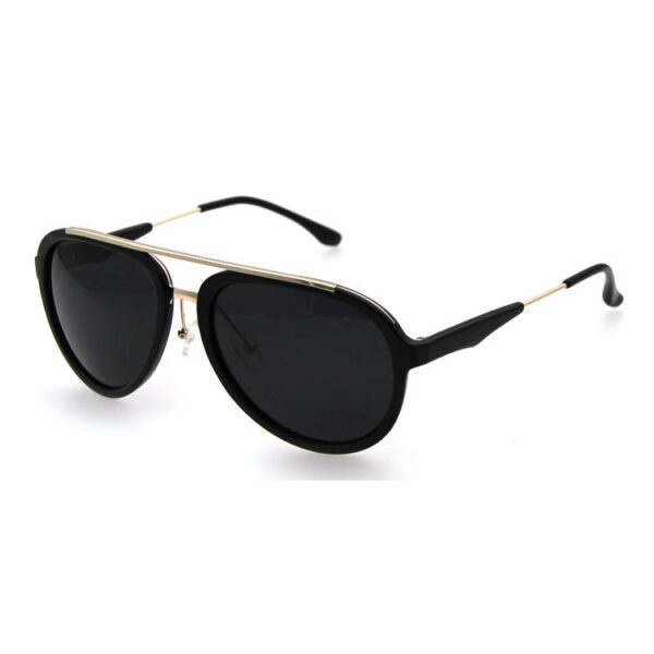 gafas de sol ce polarizadas doble puente negro - Image 2